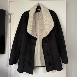 MINKPINK Coat in Black Sz S